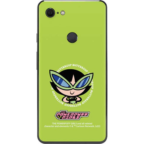 Cartoon Network Powerpuff Girls Buttercup Google Pixel 3 XL Skin